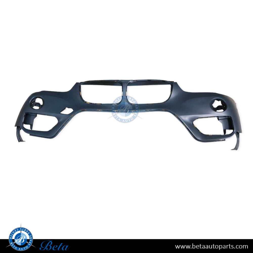 Front Bumper without Washer with PDC for BMW X1 F48 2016-2019 models, Part Number 51117453566