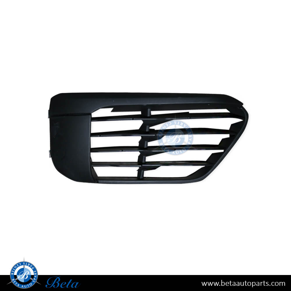 Right Side Fog Lamp Cover - Black for BMW X1 F48 2015-Up models, Part Number 51117453982