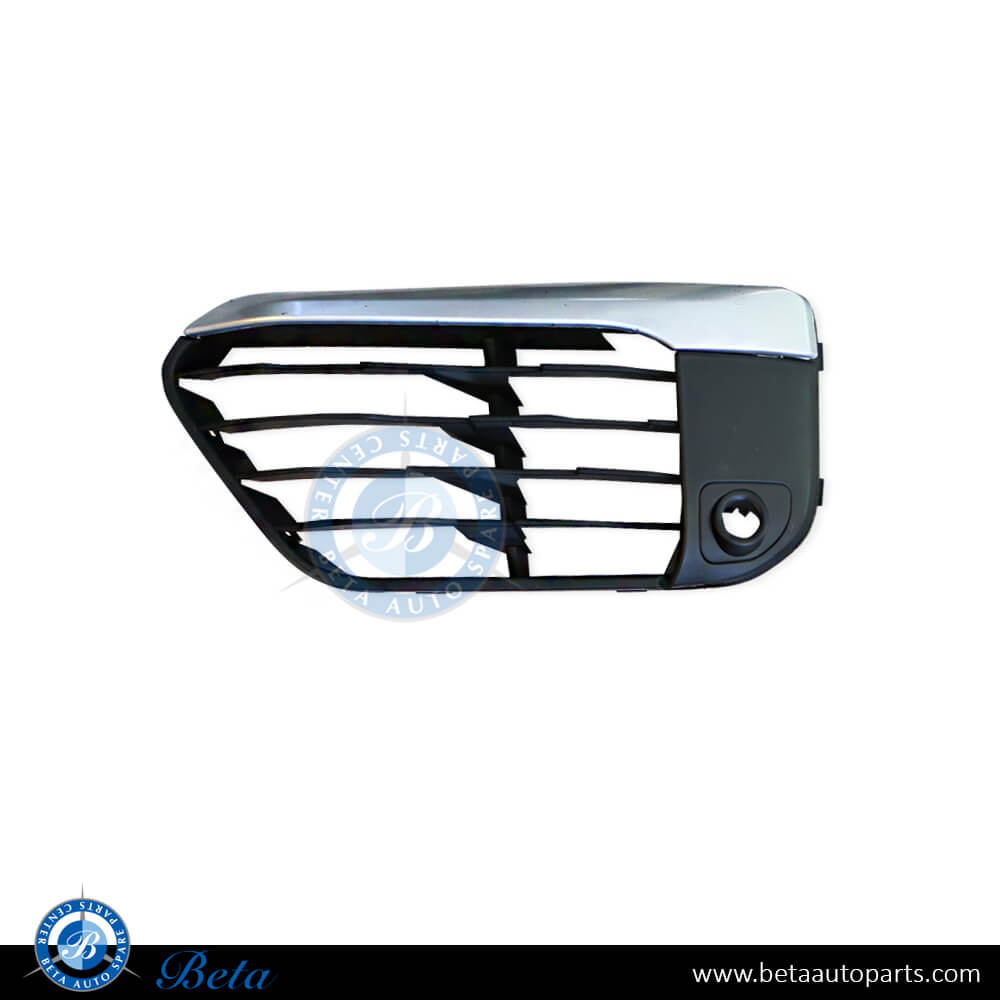 Left Side Fog lamp cover with PDC for X-LINE for BMW X1 F48 2016-Up models, Part Number 51117453987