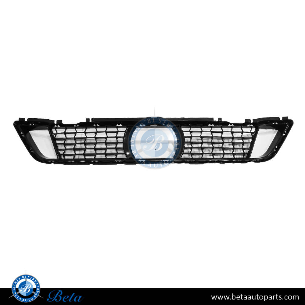 BMW 5 Series G30 LCI (2021-Up), Front Bumper Lower Grille M-Tek with ACC (Center), China, 51118098664