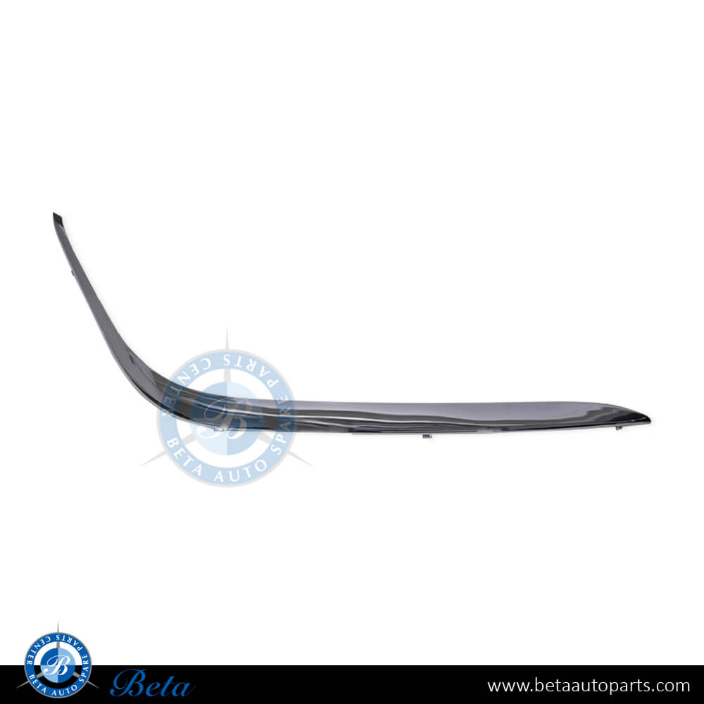 Right Side Front bumper chrome moulding without washer for BMW 7 Series E38 1995-2001 models, Part Number 51118125438