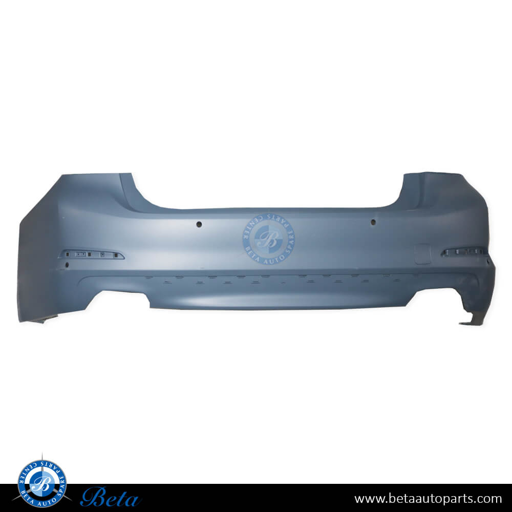 Rear Bumper with PDC for 540 Lines for BMW 5 Series G30 2017-2020 models, Part Number 51127475598