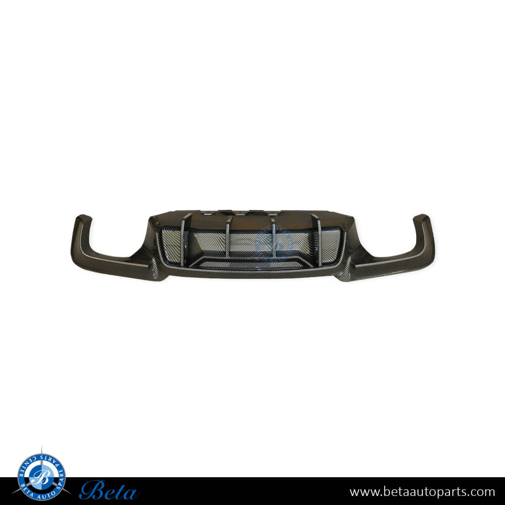 Rear Diffuser M5 M-Competiton Look For M-TEK Carbon for BMW 5 Series F10 2010-2016 models, Part Number 51128050480