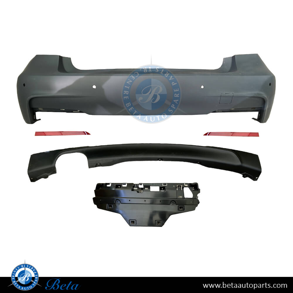 Rear Bumper M-Performance 328 for BMW 3 Series F30 2012-2015 models, Part Number 51128056498M