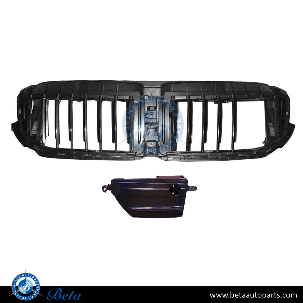 Upper Air Flaps with Night Vision For M-Tek for BMW 7 Series G11/G12 LCI 2020-2022 models, Part Number 51135A21AA0 / 51138080997