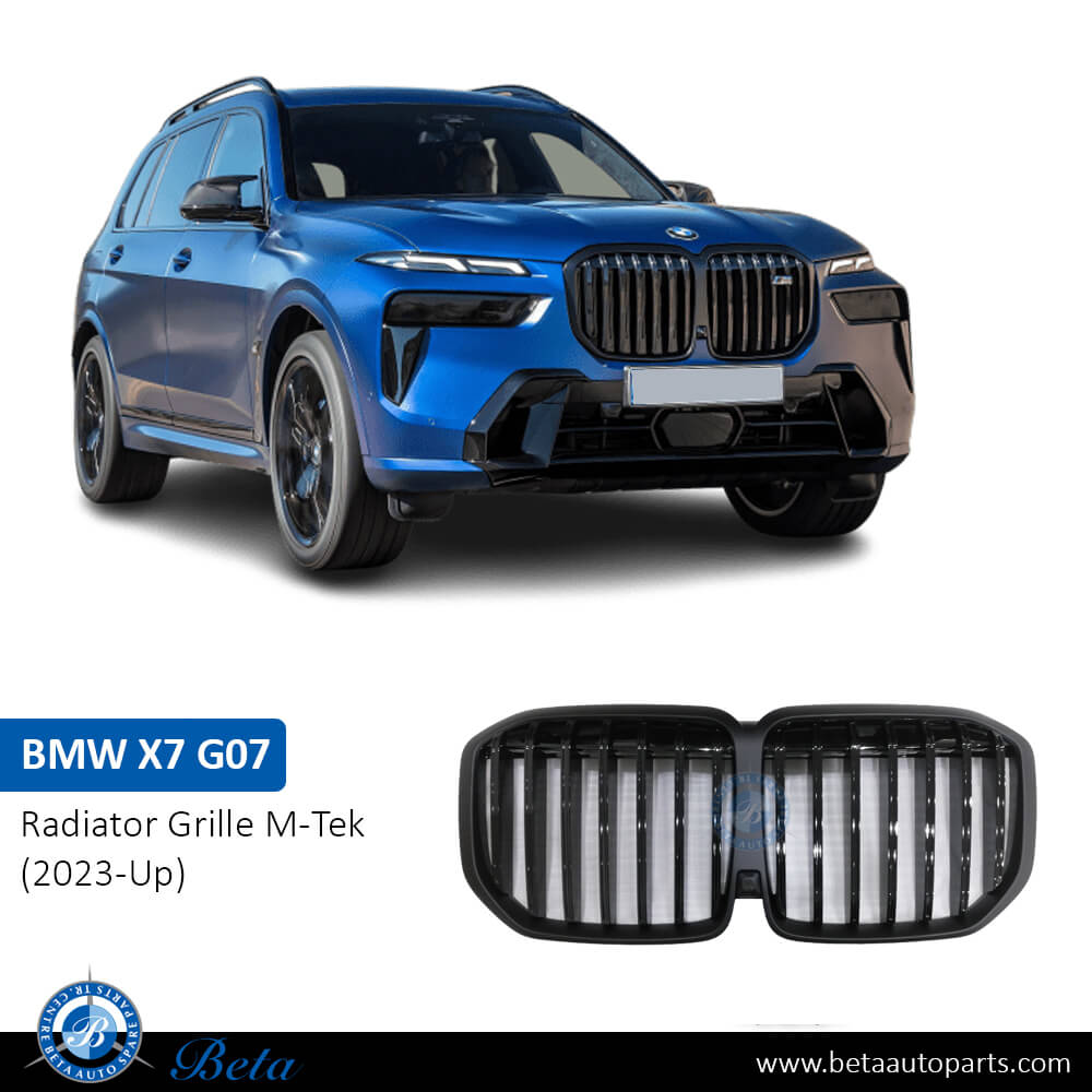 BMW X7 G07 (2023-Up), Radiator Grille M-Tek, China, 51135A23E89