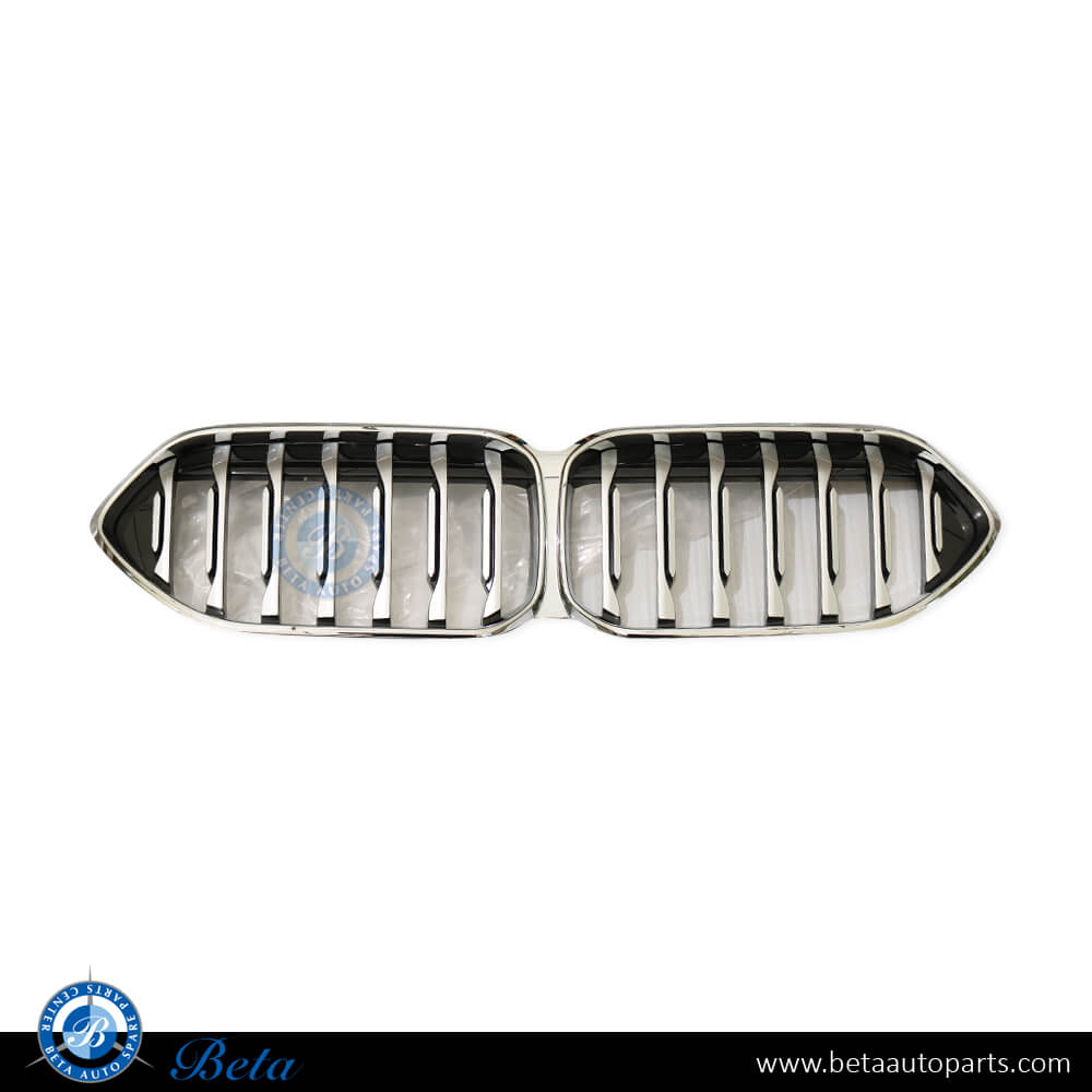 Radiator Grille M-Tek/Luxury Chrome color for BMW 2 Series F44 2020-Up models, Part Number 51135A39375