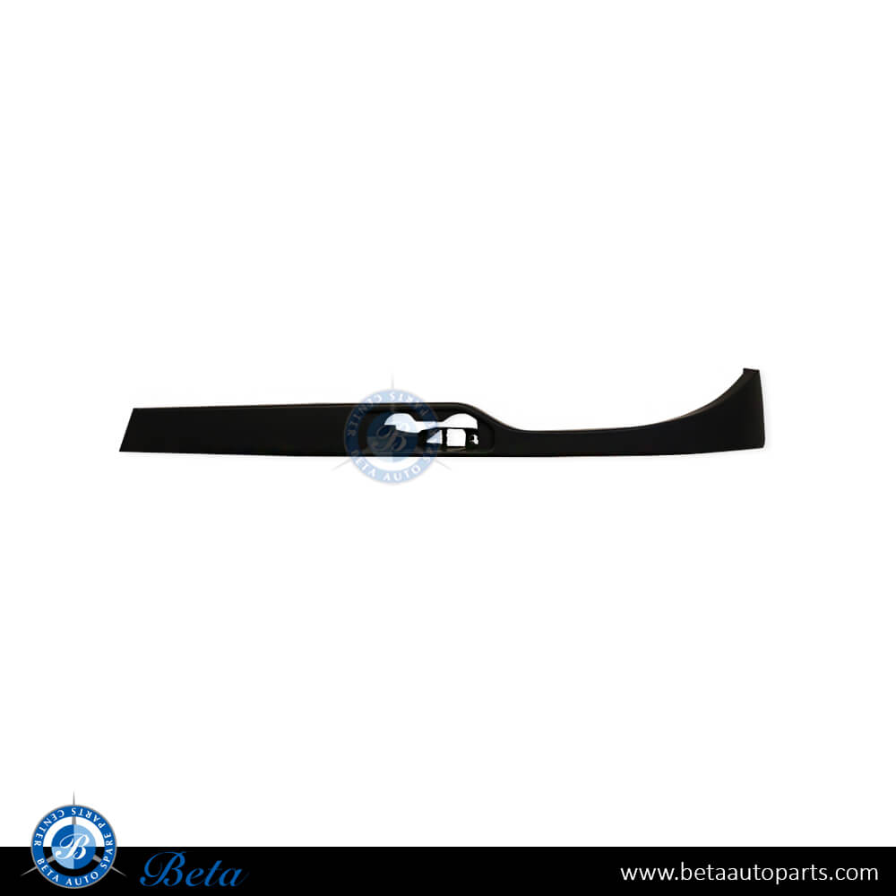 Left Side Headlamp Lower Moulding with Washer for BMW 3 Series Coupe E46 1998-2004 models, Part Number 51137064331