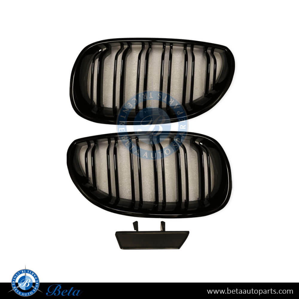 Radiator Grille M Look for BMW 5 Series E60 2003-2009 models, Part Number 51137065701 / 51137065702