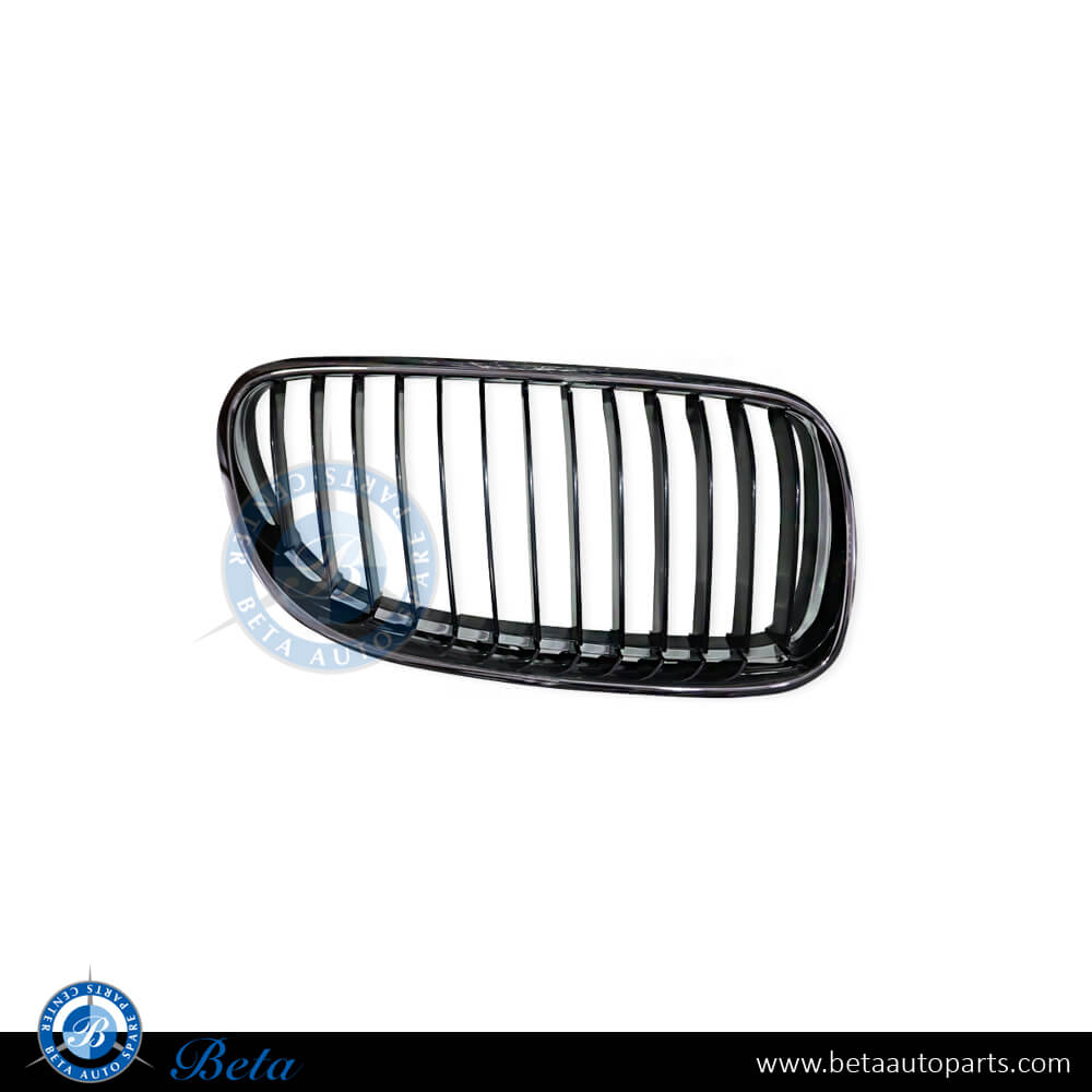 Right Side Grille in black and chrome for BMW 3 Series E92 LCI 2009-2011 models, Part Number 51137254968