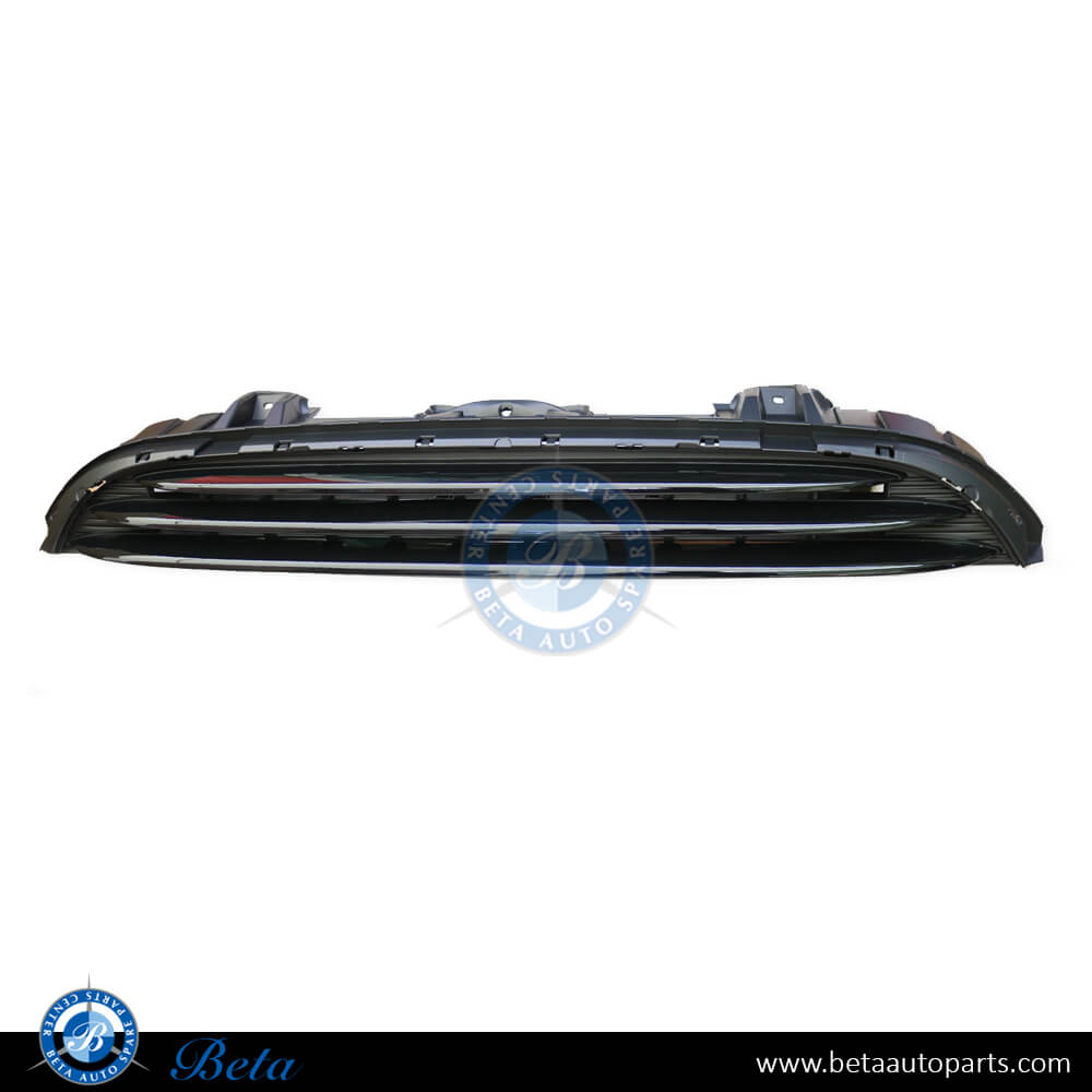 Upper Grille with Black Molding for MINI Hatch F55 / F56 2014 -Up models, Part Number 51137300586