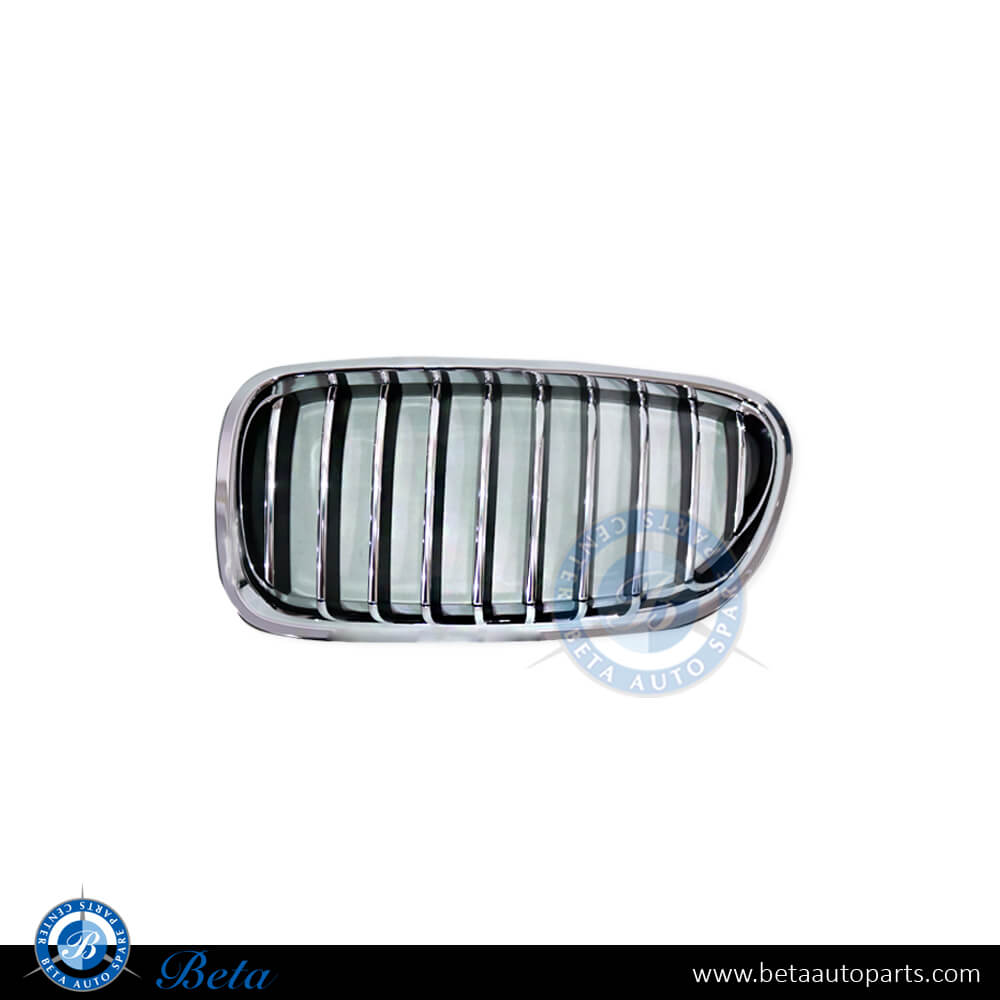 BMW 5 Series F10 LCI (2014-2016), Grille (Left), China, 51137336477