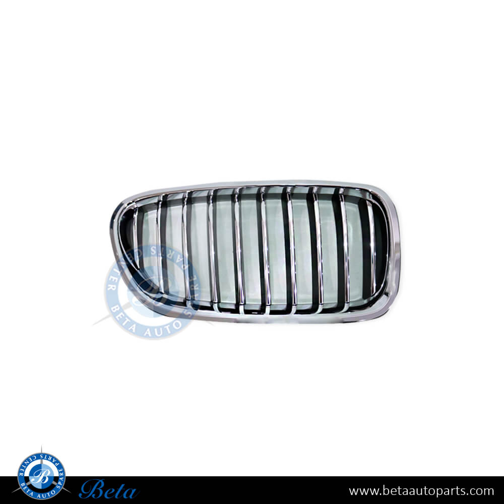 BMW 5 Series F10 LCI (2014-2016), Grille (Right), China, 51137336478