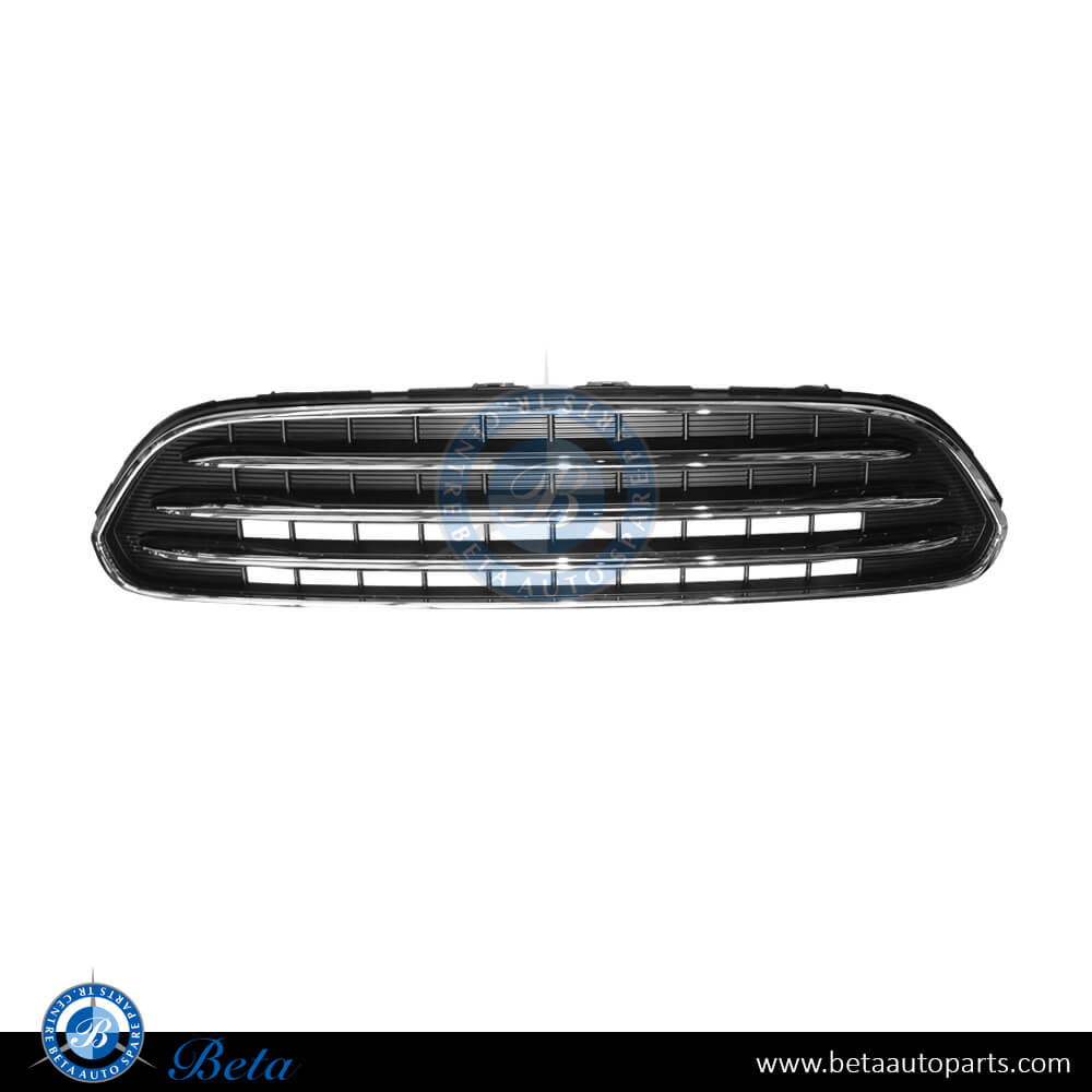 Radiator Grille with Chrome for Mini Countryman 2017-2020 models, Part Number 51137405407