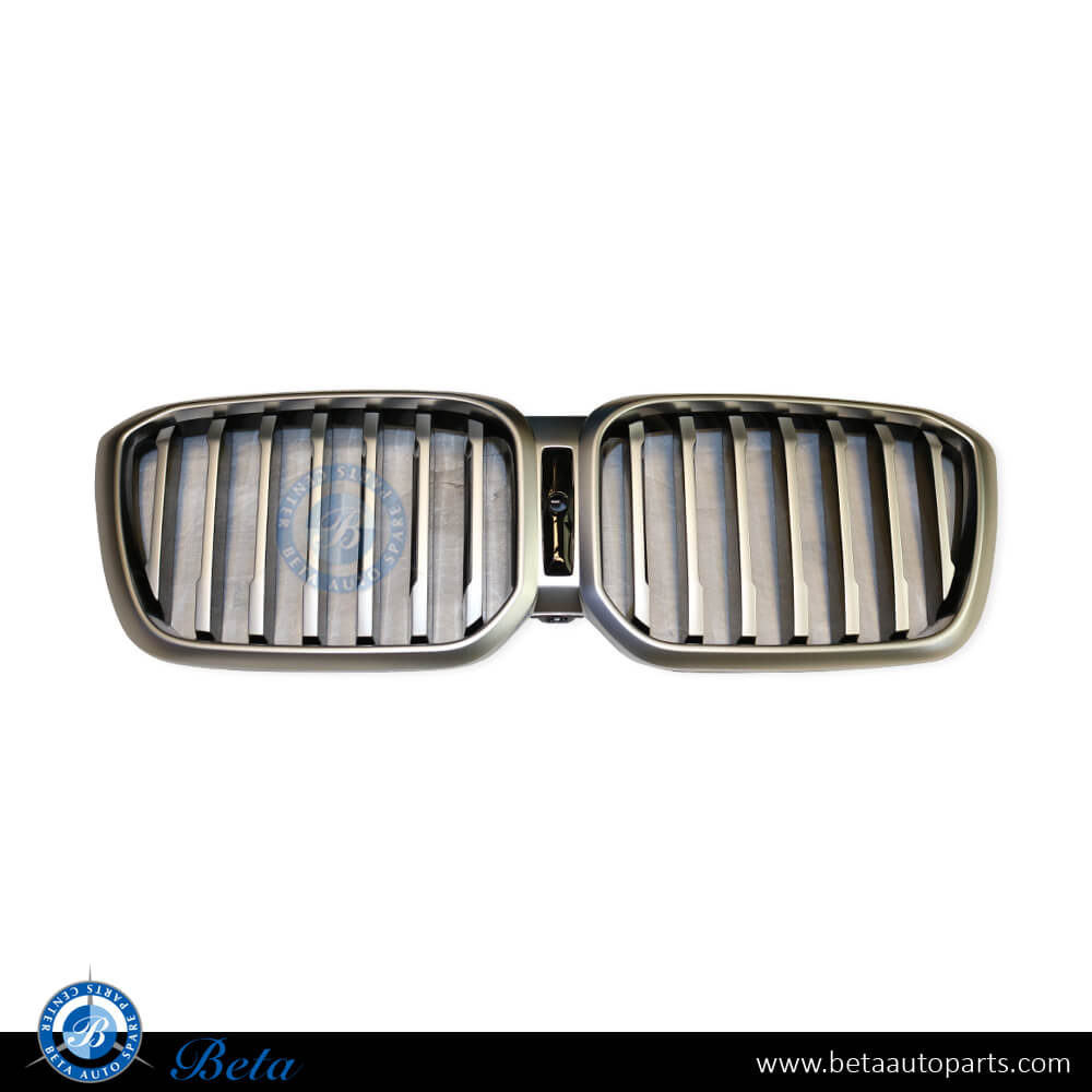 Radiator Grille with Camera Hole for BMW X3 G01 LCI 2022-Up models, Part Number 51137931236