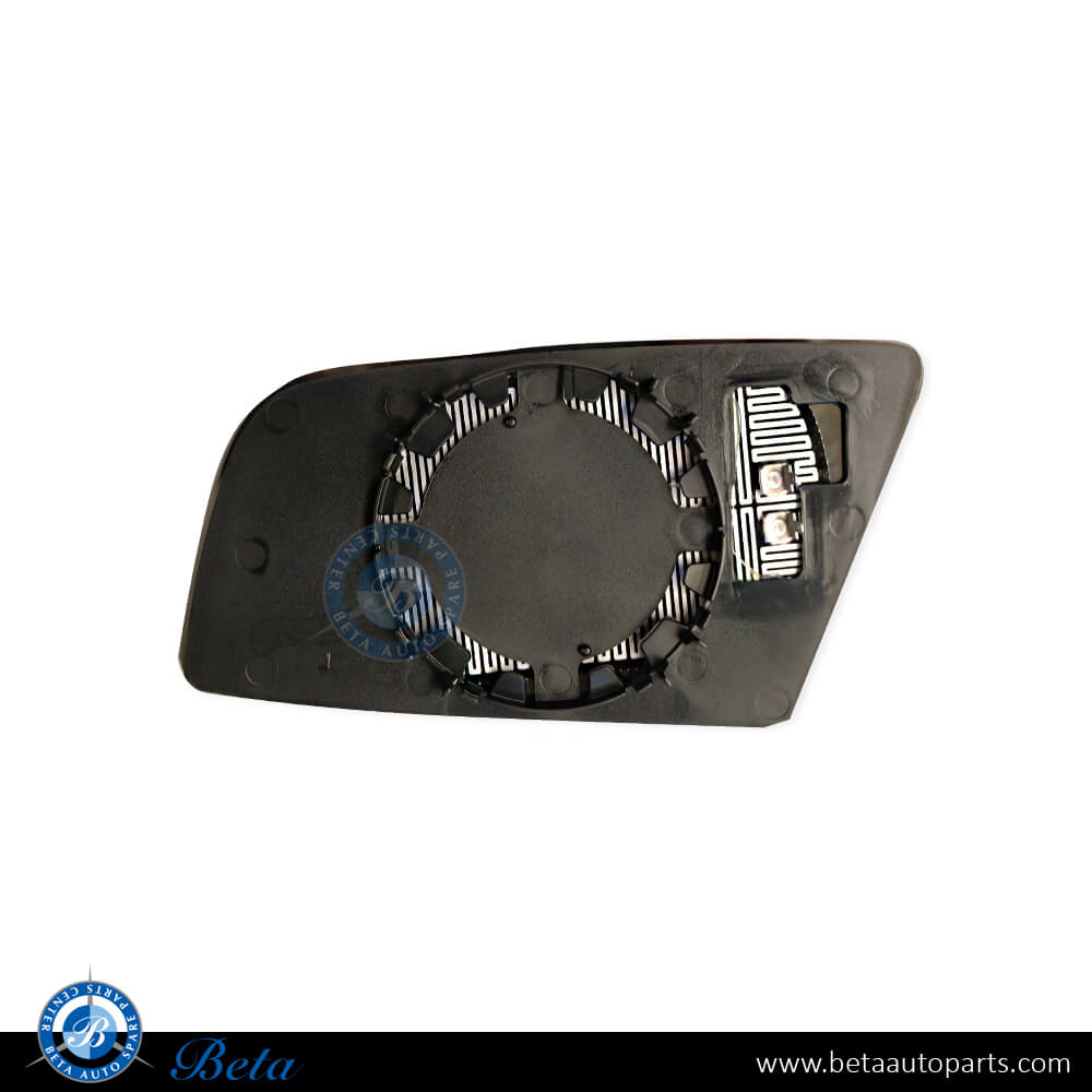 Right Side Mirror Glass for BMW 5 Series E60 2003-2009 models, Part Number 51167065082