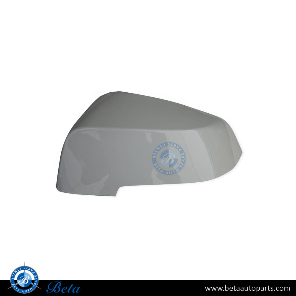 Left Side Mirror Cover for BMW 5 Series F10 LCI 2014-2016 models, Part Number 51167308683