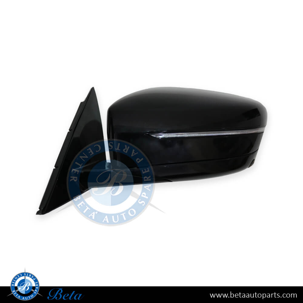 Left Side Mirror assembly with Folding / Memory / Camera for BMW 5 Series G30 2017-up models, Part Number 51167485131