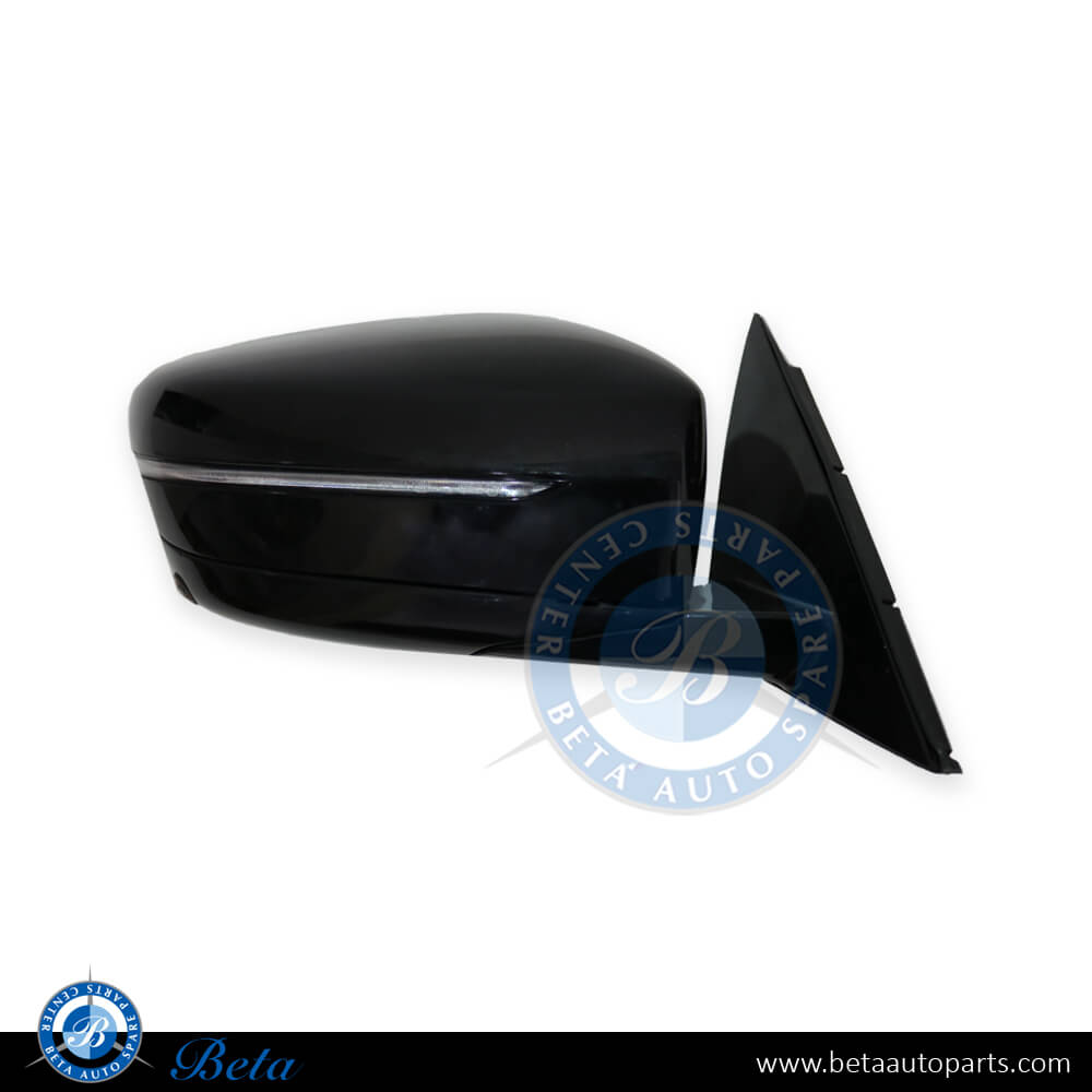 Right Side Mirror assembly with Folding / Memory / Camera for BMW 5 Series G30 2017-up models, Part Number 51167485148