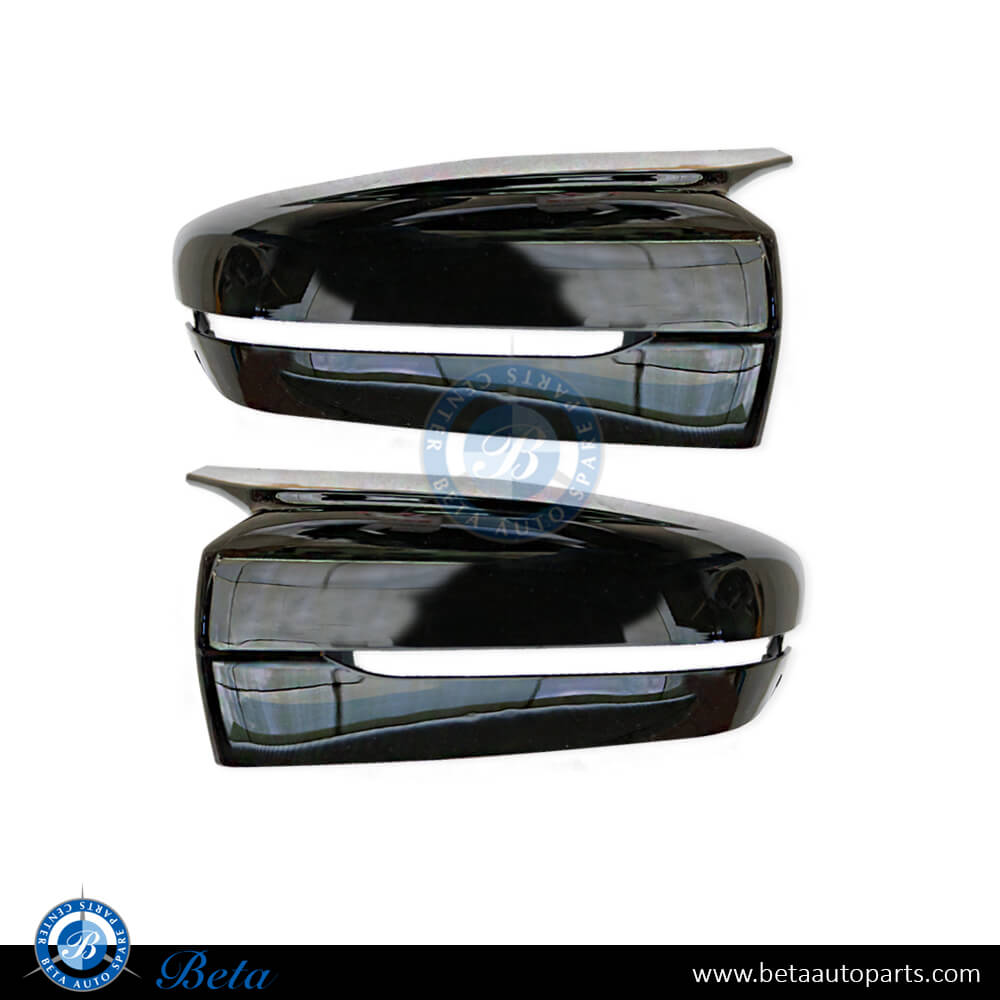 Mirror Covers M3/M4 look Black Color for BMW 3/4 Series G20/G22 2019-Up models, Part Number 51168492897 / 51168492898