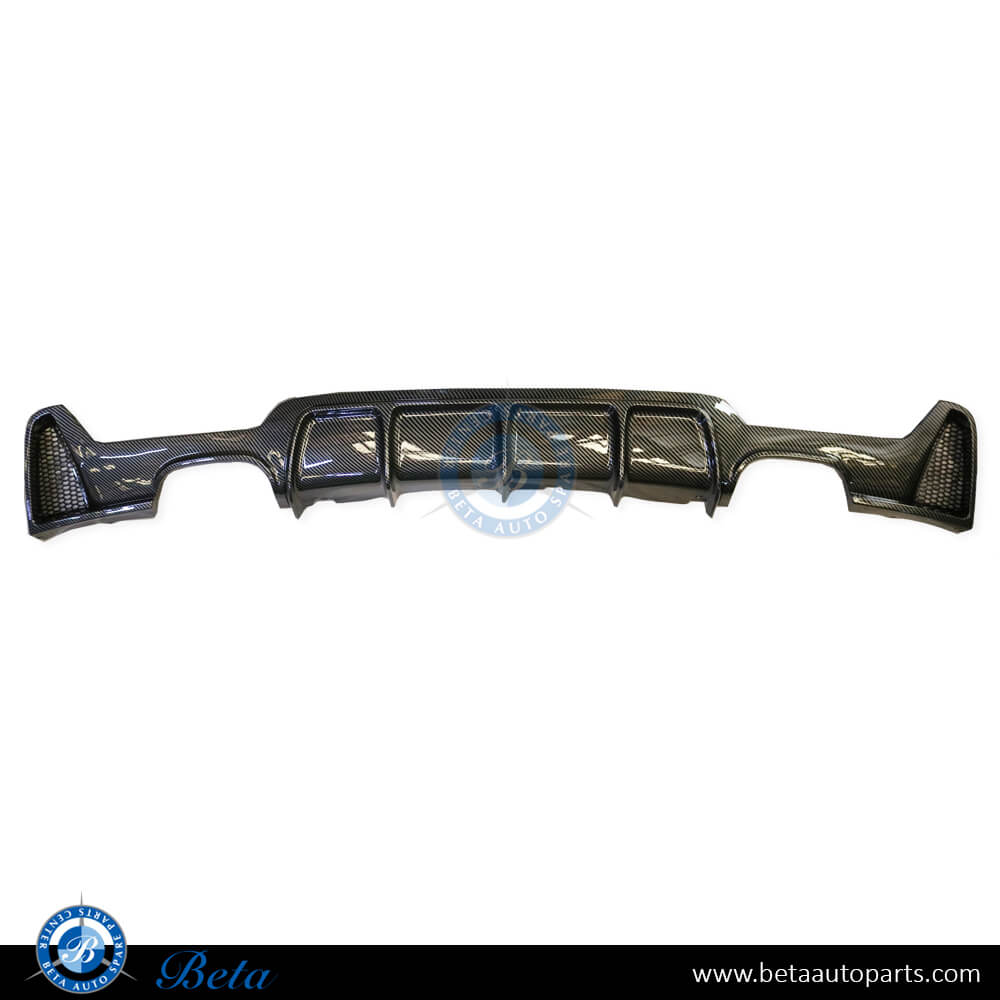 Rear Diffuser M4 look for M-Tek Carbon for BMW 4 Series F32 2014-2020 models, Part Number 51192339218