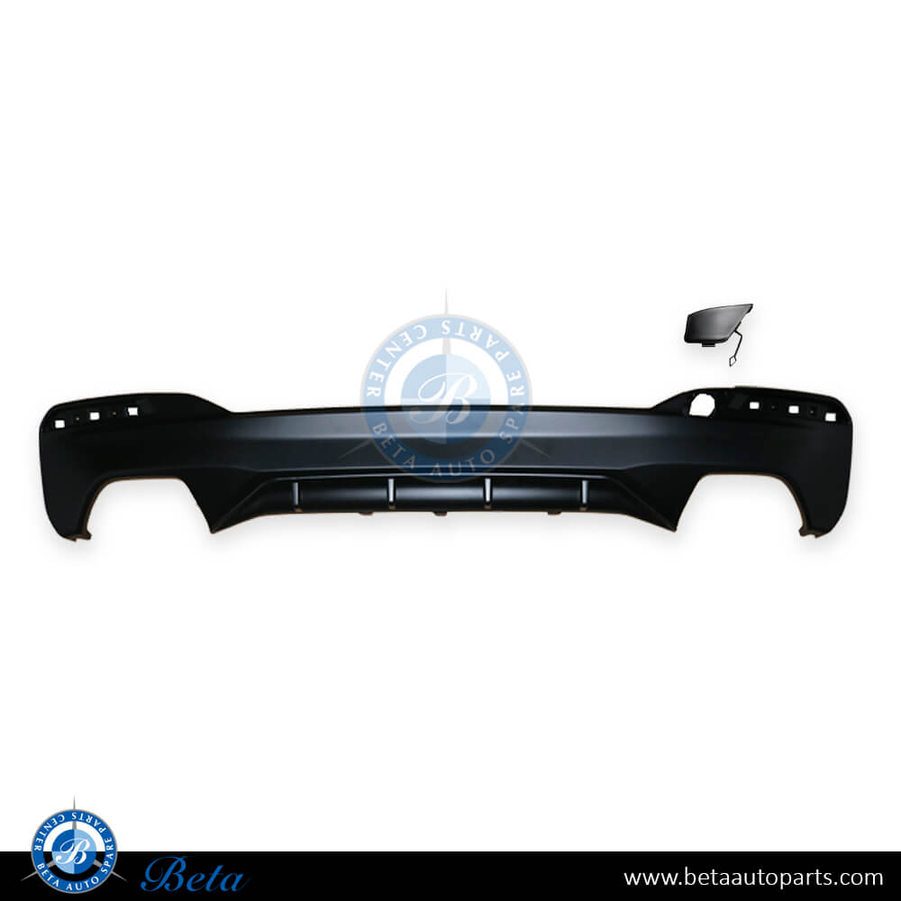 Rear Diffuser M-Performance for M-Tek 530i / 540i for BMW 5 Series G30 2017-2020 models, Part Number 51192412409