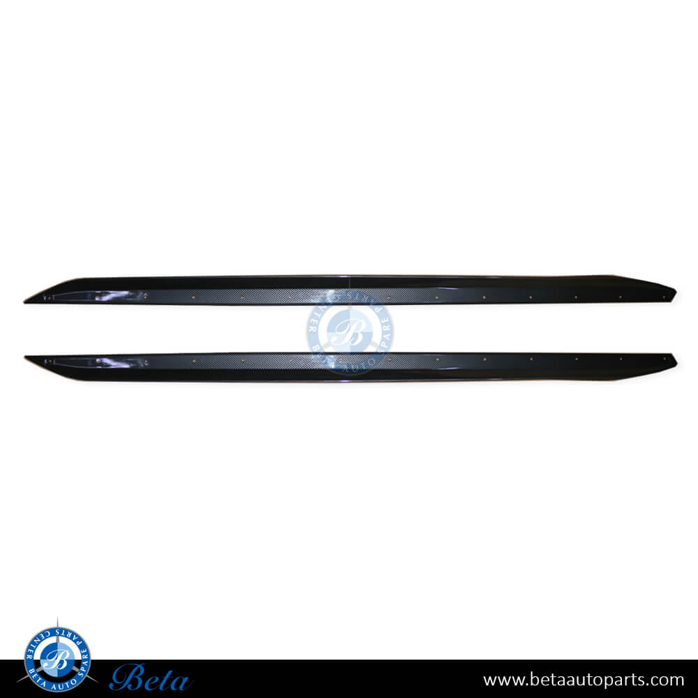 BMW 3 Series G20 (2019-Up), Side Skirts Mouldings M-Perfromance for M-Tek (Carbon), China, 51192455896 / 51192455897