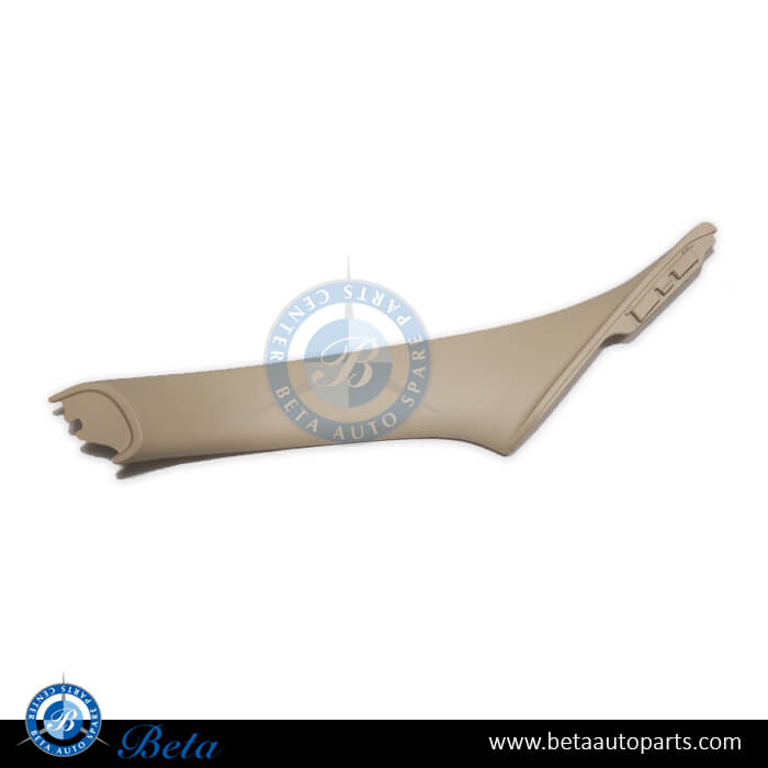 Left Side Door Handle Beige for BMW 5 Series F10 2010-2016 models, Part Number 51417225853