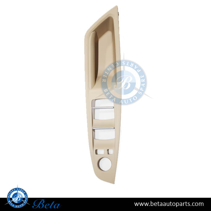 Door Handle Switch Cover Beige for BMW 5 Series F10 2010-2016 models, Part Number 51417225875