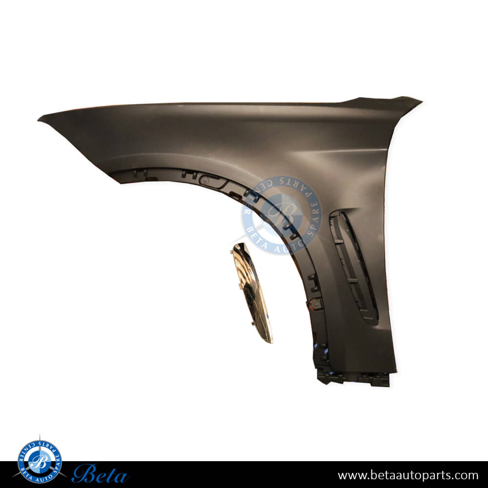 Left Side Fender without SLP hole for BMW X6 F16 2015-2019 models, Part Number 51657418955