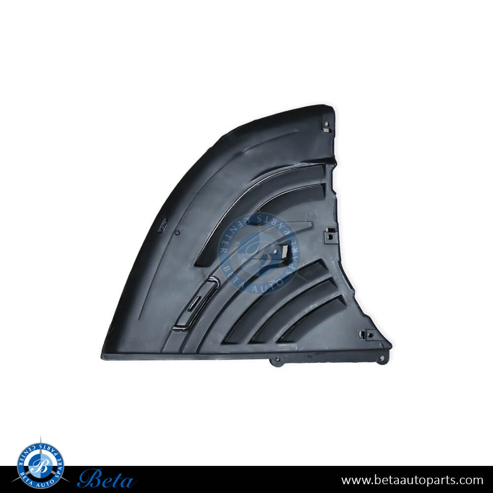 Left Side Front wheel fender liner triangle cover for BMW 7 Series E65 2002-2008 models, Part Number 51717153787