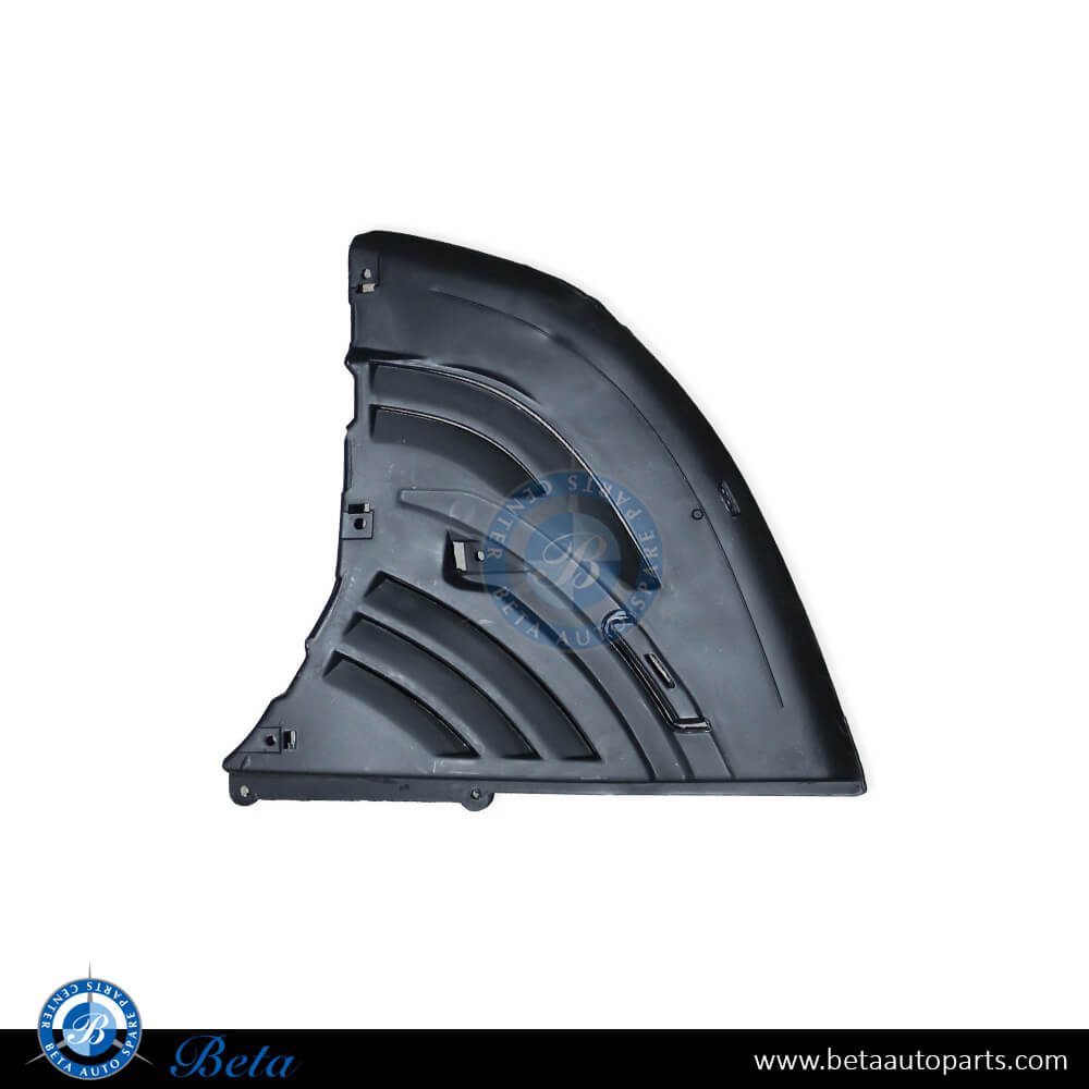 Right Side Front wheel fender liner triangle cover for BMW 7 Series E65 2002-2008 models, Part Number 51717153788