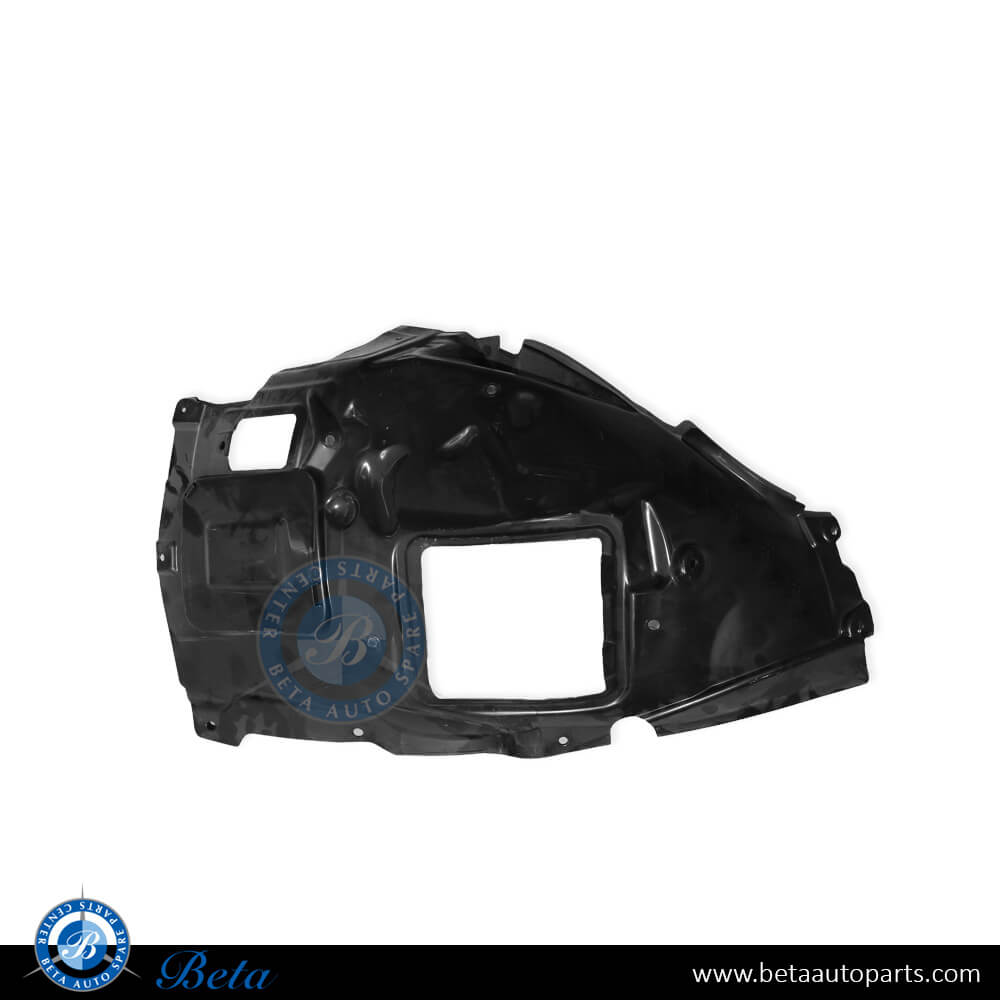 Left Side Front wheel fender liner front half for BMW 3 Series F30 2012-2018 models, Part Number 51717260725