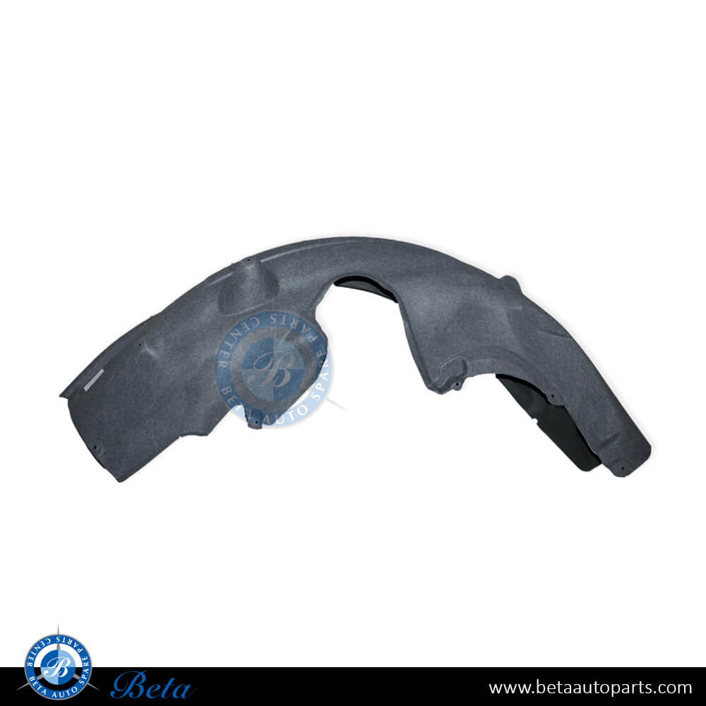 BMW 5 Series G30 (2017-Up), Rear wheel fender liner (Left), China, 51717351455