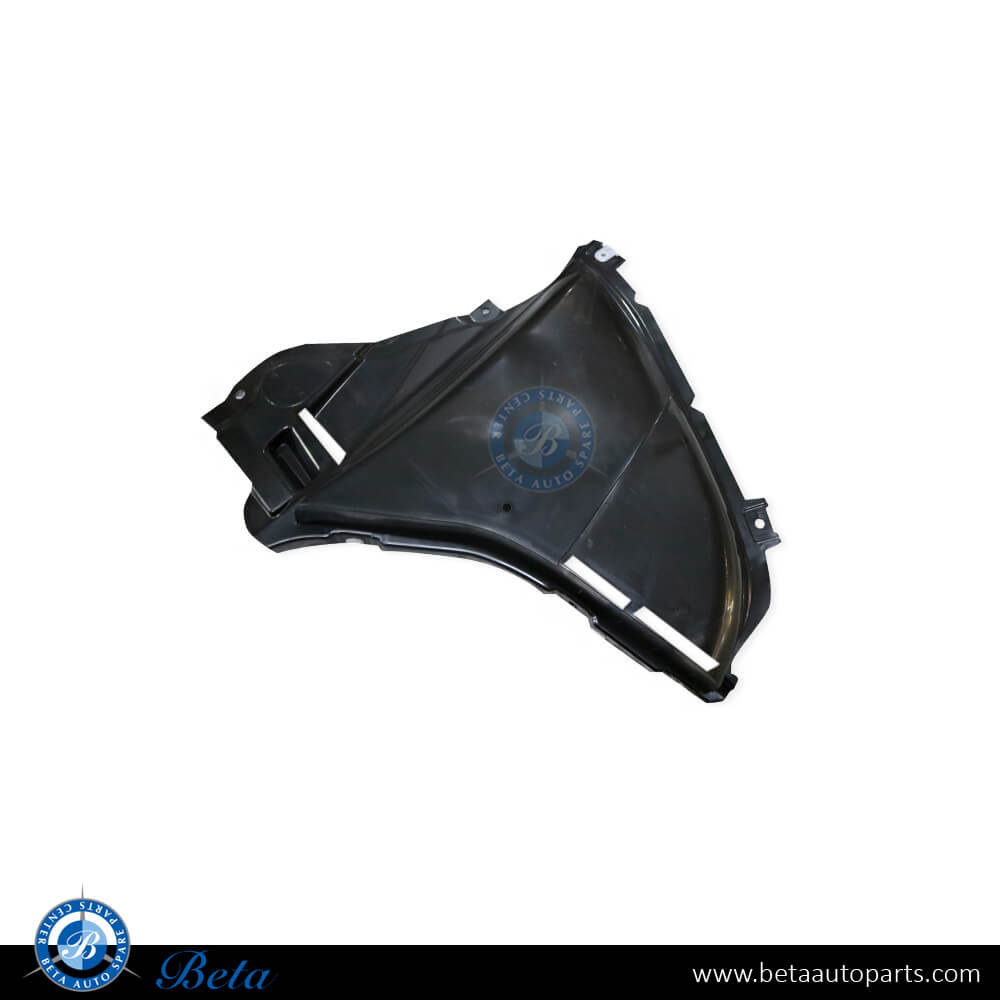 BMW 5 Series G30 (2017-Up), Front Wheel Fender Liner Triangular Cover M-Tek (Left), China, 51718060031