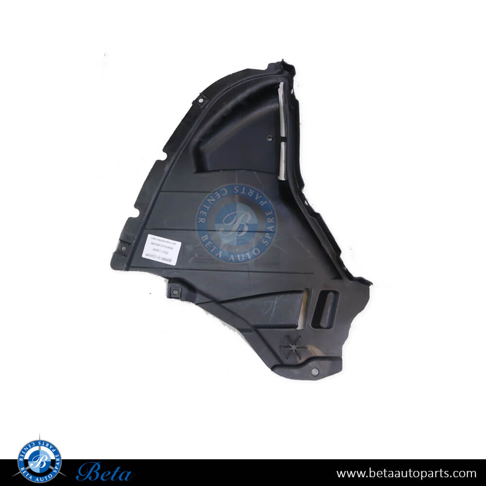 Right Side Front Wheel Fender Liner Triangular Cover for BMW 7 Series G11 / G12 2016 -Up models, Part Number 51757347024