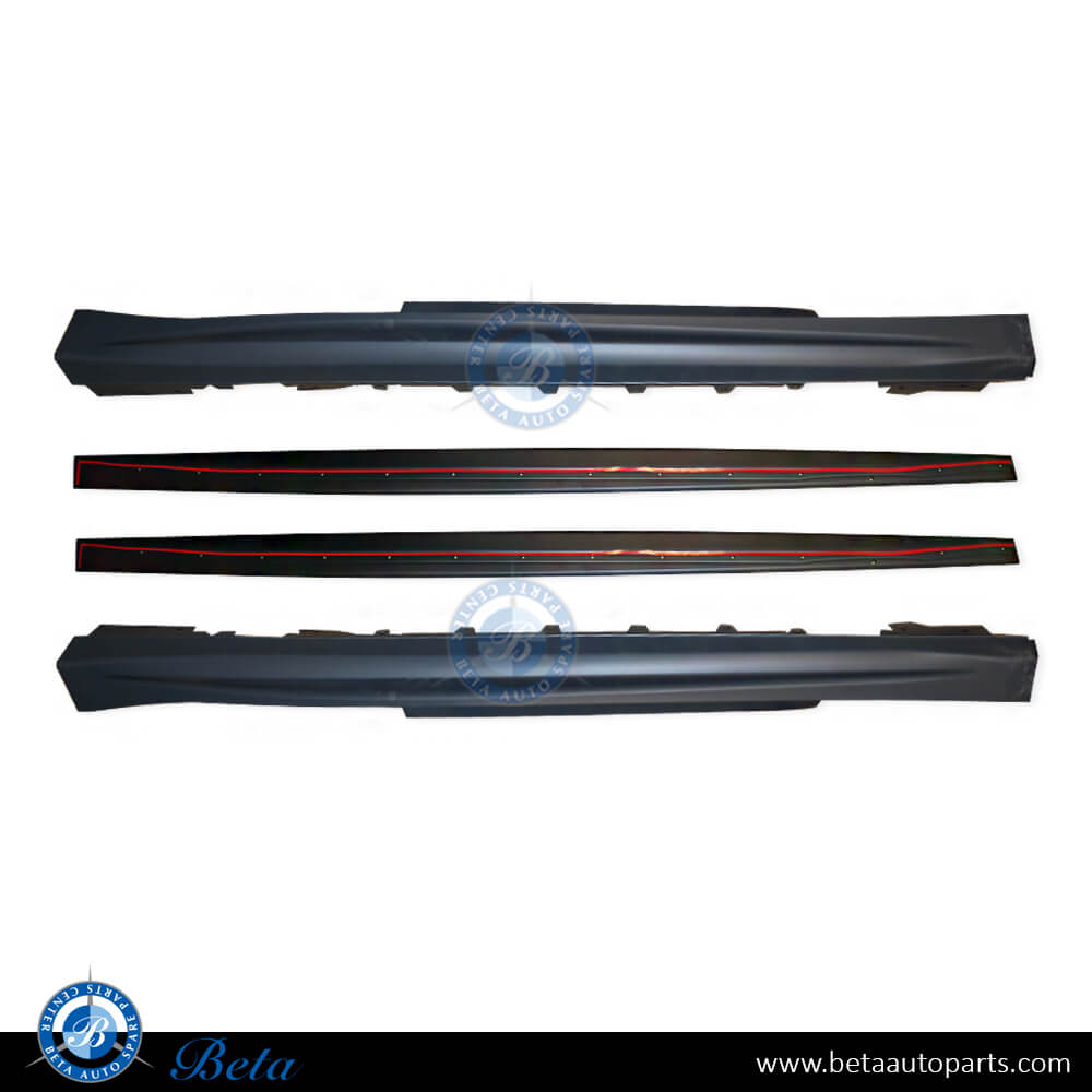 Side Skirt M-Performance for BMW 4 Series Coupe F32 2014-2020 models, Part Number 51778060847 / 51778060848