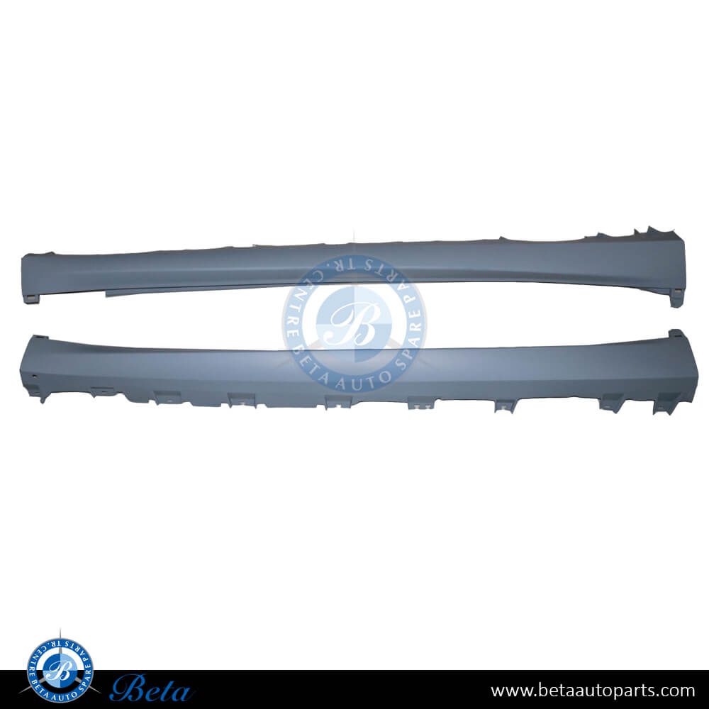 Side Skirts M-Tek for BMW X5 G05 2019-Up models, Part Number 51778099111 / 51778099112