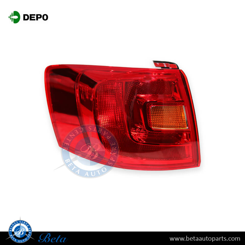 Left Side Tail Lamp for Volkswagen Jetta 2012-2014 models, Part Number 5C6945095A