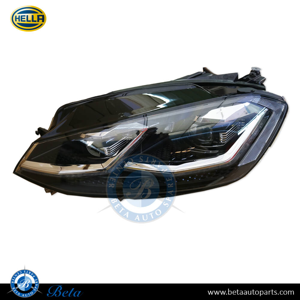 Left Side Headlamp LED for Volkswagen Golf 7.5 2018-Up models, Part Number 5G1941773