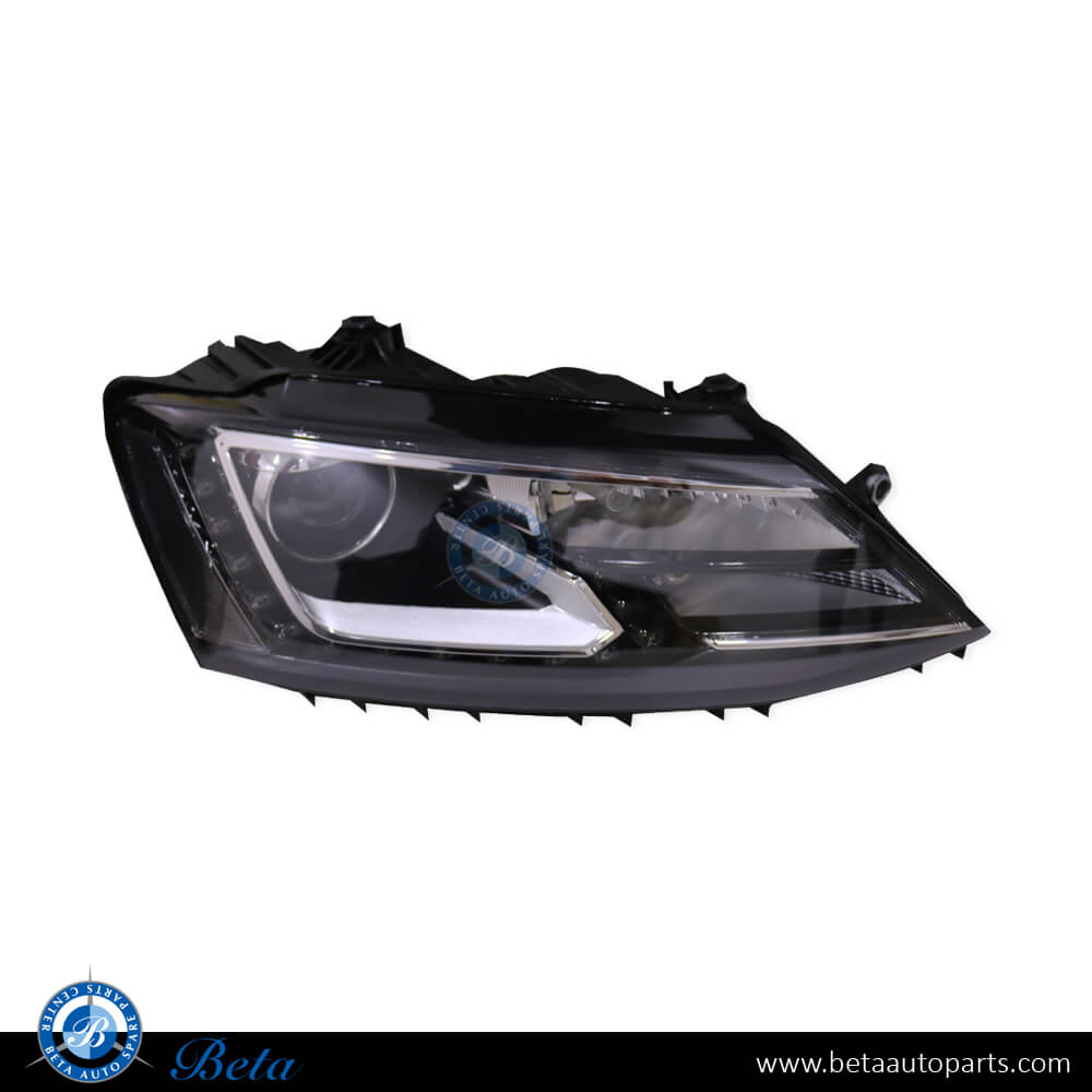 Right Side Headlamp Xenon for Volkswagen Jetta GLI 2015-2017 models, Part Number 5C7941752J