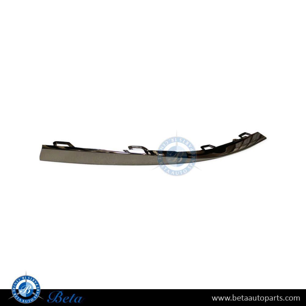 Right Side Front Bumper Lower Chrome Moulding for Volkswagen Golf 8 2020-Up models, Part Number 5H0853712A