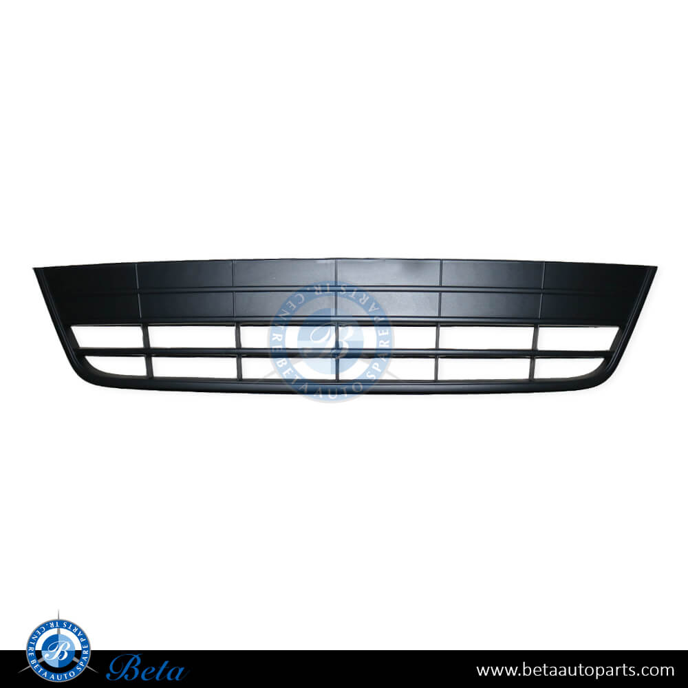 Volkswagen Tiguan (2012-2016), Front Bumper Lower Grille with Black Moulding (Center), Taiwan, 5N0853677H9B9