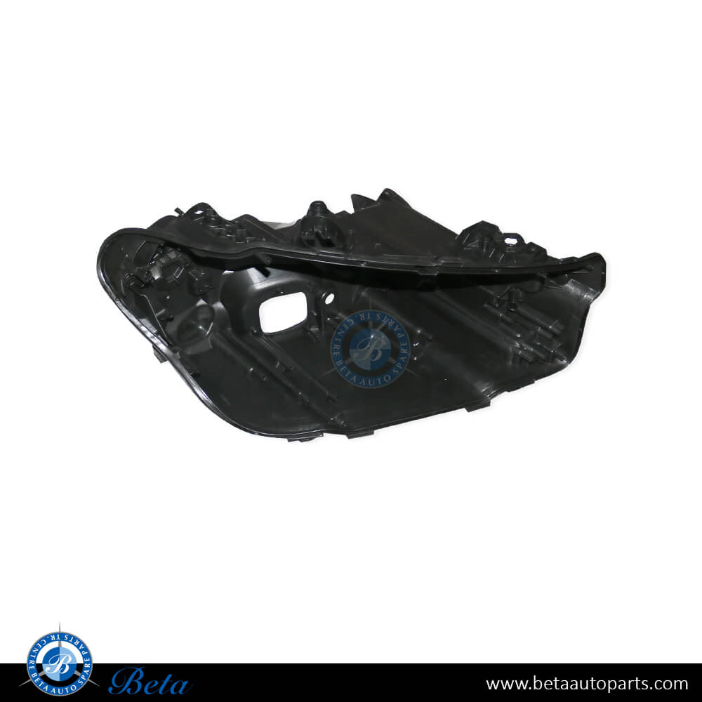 Right Side Headlamp Housing for Adaptive LED for BMW X3/X4 G01 LCI/G02 LCI 2020-Up models, Part Number 63115A0E5F6