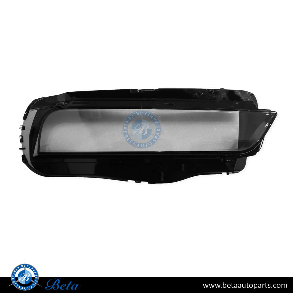 Right Side Headlamp Lens for LED for BMW 7 Series 2023-Up models, Part Number 63115A5F5A2