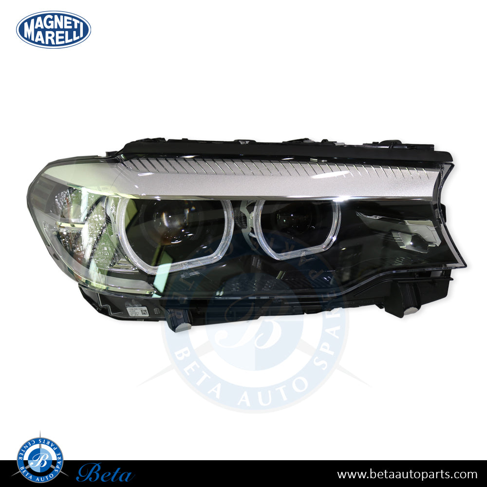 BMW 5 Series G30 (2017-up), Headlamp LED AHL (Right Side), Magneti Marelli, 63117214956