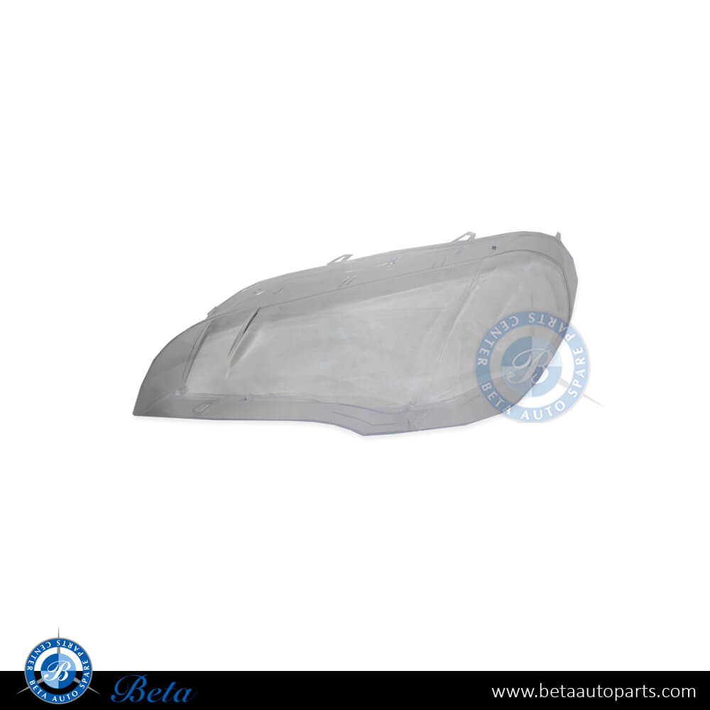 BMW X5 E70 (2007-2013), Headlamp Lens (Left), China, 63117240787