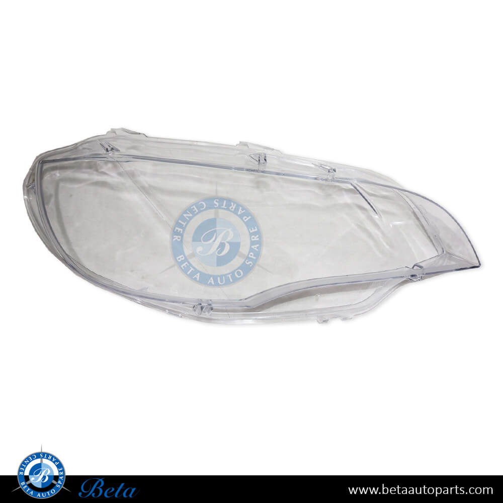 Right Side Headlamp Lens for BMW X6 E71 2008-2014 models, Part Number 63117287014