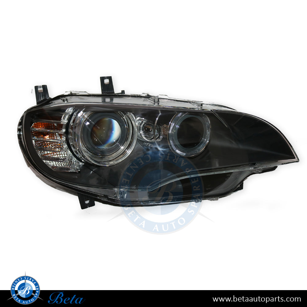 Right Side Headlamp Xenon AHL with HID and AFS for BMW X6 E71 2008-2014 models, Part Number 63117287014