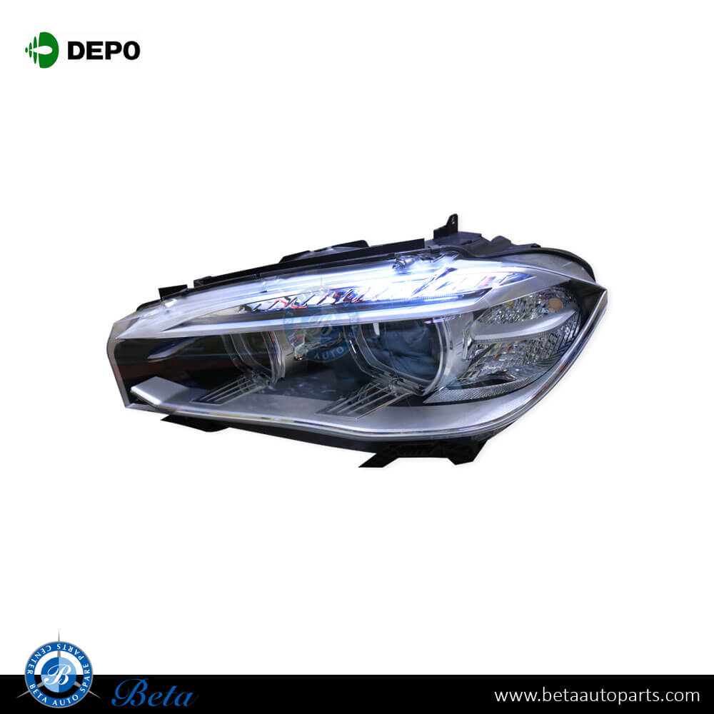 BMW X5 F15 (2014-2018), Headlamp Xenon (Left), Depo, 63117317101